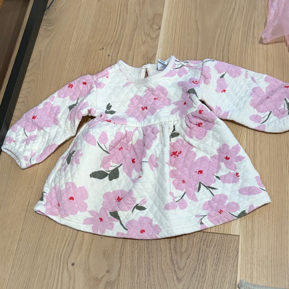 Old Navy Floral Baby Top with Pink Flowers
